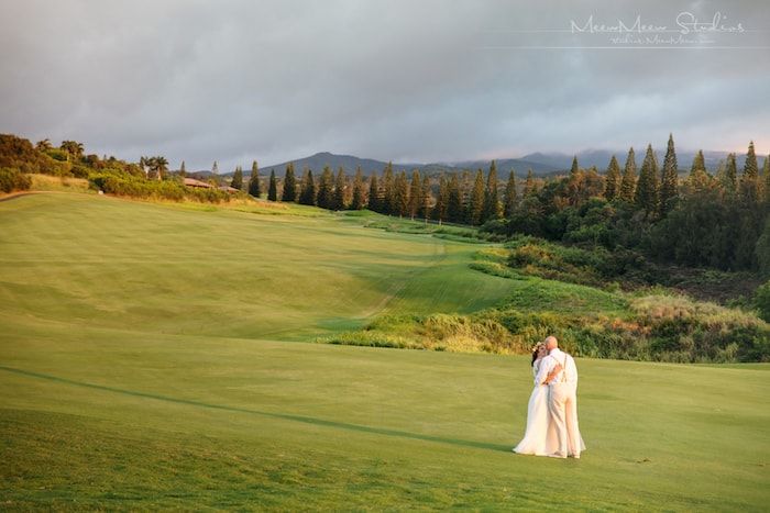 Bride on Golf Course Thumbnail