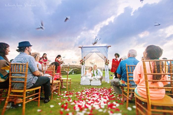 Wedding Ceremony on Golf Course Thumbnail